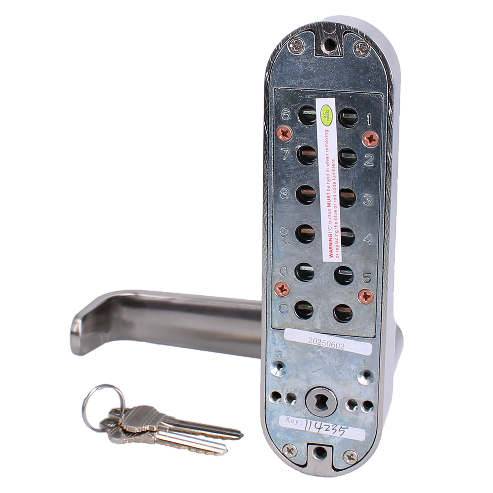 CODELOCKS CL500 PK Front Only Digital Lock With Key Override To Suit Panic Latch