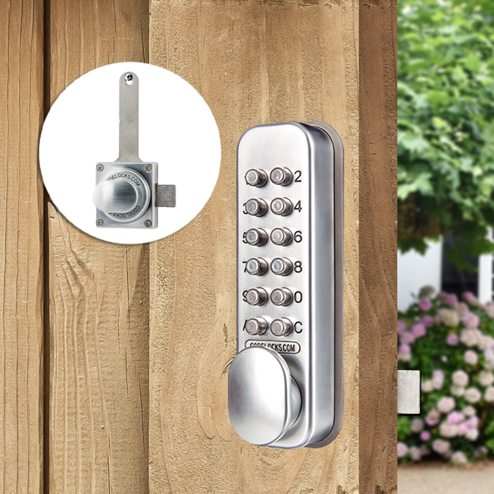 CODELOCKS CL160 Quick Code Digital Gate Lock With Surface Latch