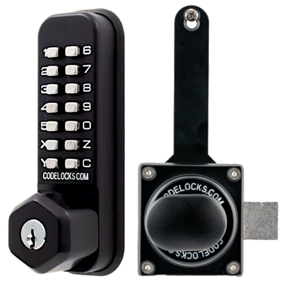 CODELOCKS CL200 Marine Grade Digital Gate Lock With Surface Latch & Key Override