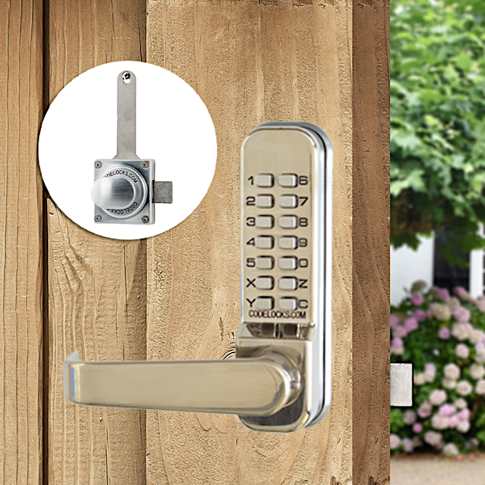 CODELOCKS CL400 / CL405 Digital Gate Lock With Surface Latch