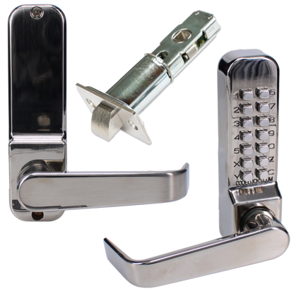 CODELOCKS CL0440 / CL0445 Stainless Steel Digital Gate Lock With Adjustable Latch