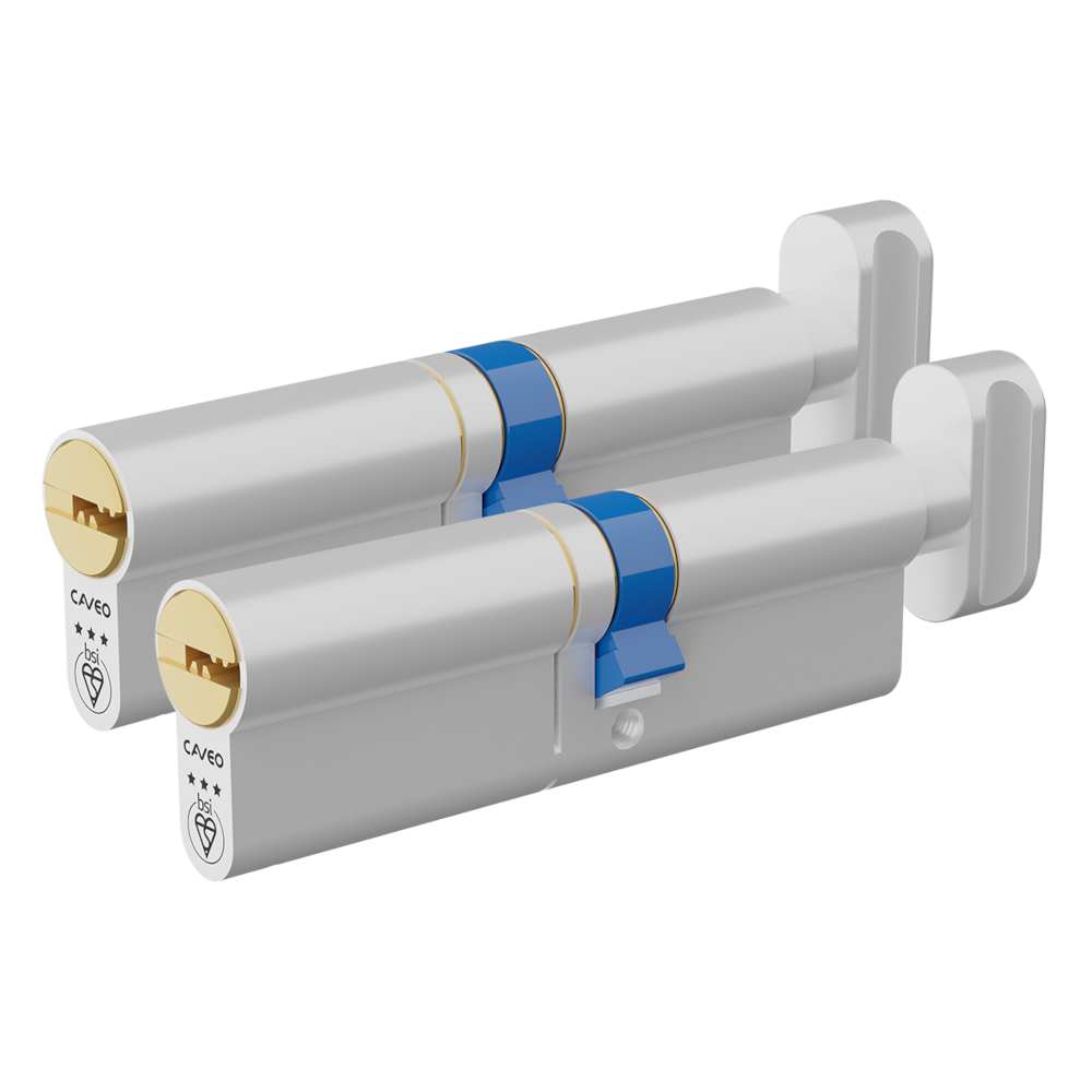 CAVEO TS007 3* Key & Turn Euro Dimple Cylinder Keyed Alike