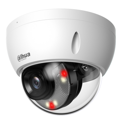 DAHUA IP Mini VR Dome 4MP WizSense Series 2 Network Camera 30 Metre IR IK10 12V DC