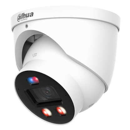 DAHUA IP Turret Dome WizSense Series 3 Network Camera With Active Deterrence 30 Metre IR 12V DC