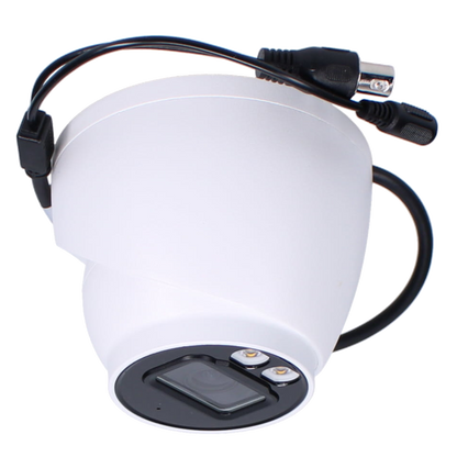 DAHUA HDCVI Turret Dome (Eyeball) Camera 5MP Full Colour 40 Metre IR 12V DC