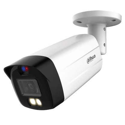 DAHUA HDCVI Bullet Camera 5MP 16:9 Active Deterrence Dual Illumination 12V DC