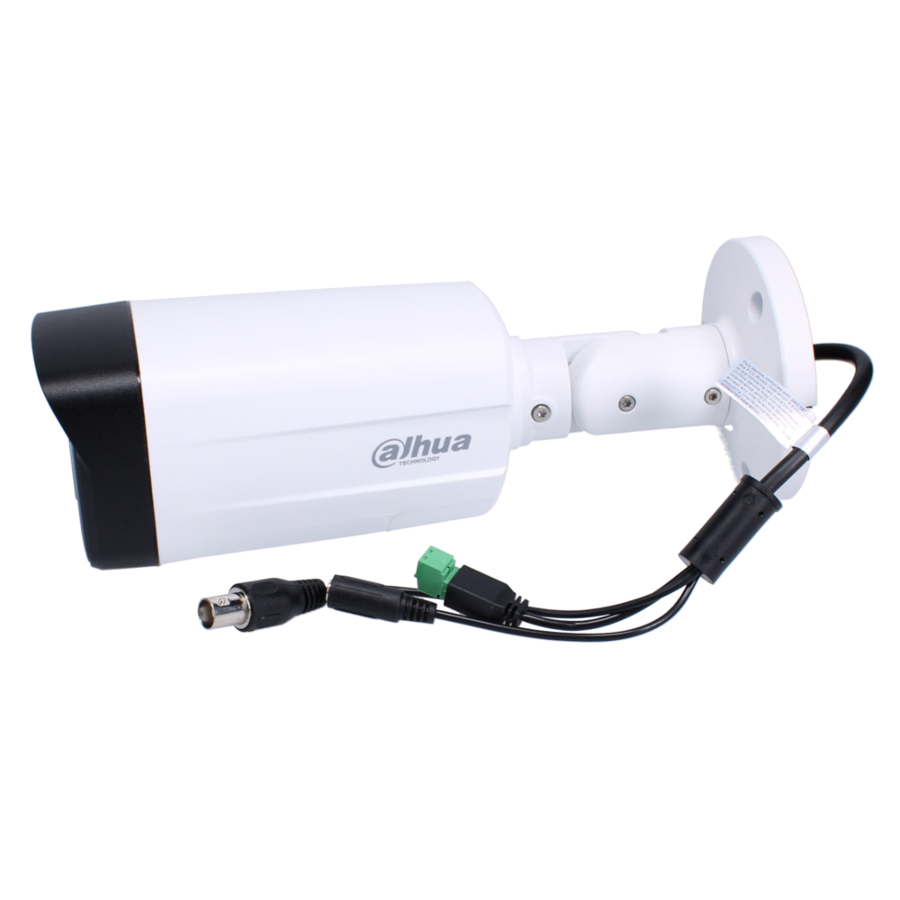 DAHUA HDCVI Bullet Camera 5MP 16:9 Active Deterrence Dual Illumination 12V DC