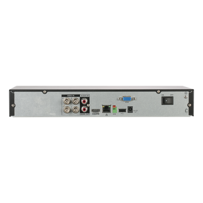 DAHUA HDCVI Recorder WizSense 4 Channel Penta-Brid Compact 1U 4K/5MP (7FPS/12FPS)
