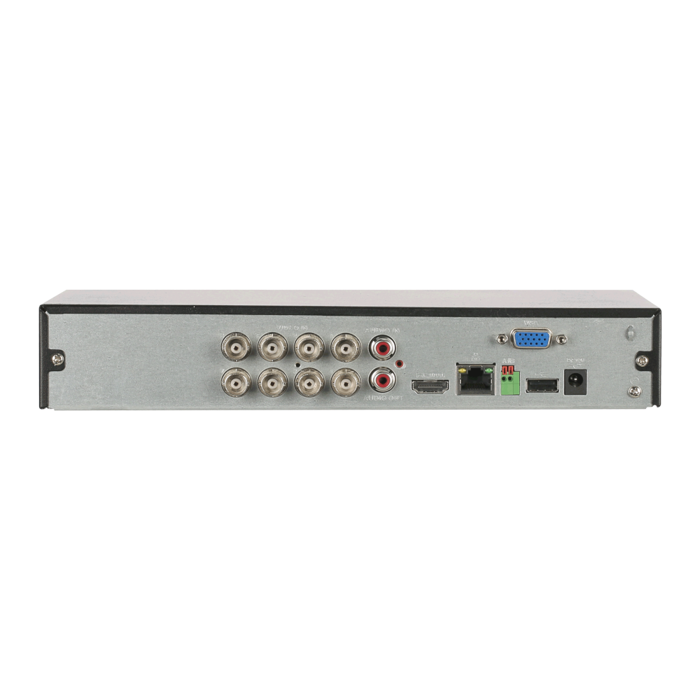 DAHUA HDCVI Recorder WizSense 8 Channel Penta-Brid Compact 1U 4K/5MP (7FPS/12FPS)