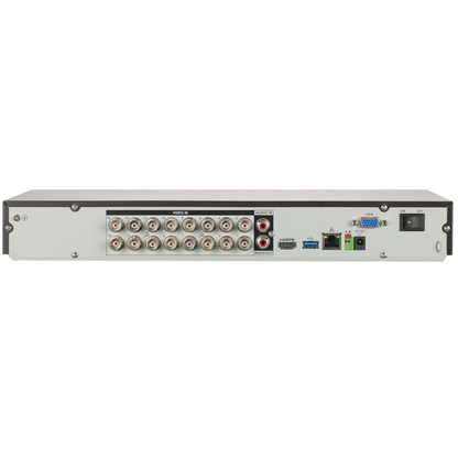 DAHUA HDCVI Recorder WizSense 16 Channel Penta-Brid Compact 1U 4K/5MP (7FPS/12FPS)