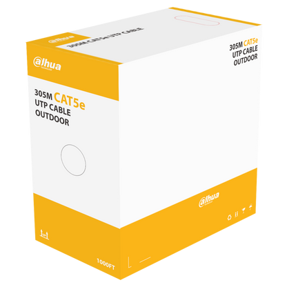 DAHUA UTP External CAT5e Network Cable 305 Metre Box PFM920-5EU