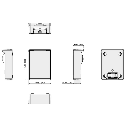 DAHUA Video Door Entry Surface Mount Rainshield VTM05R