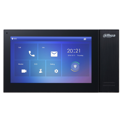 DAHUA Video Door Entry VTH2 Series Indoor Monitor IP Economy 7 Inch Touchscreen