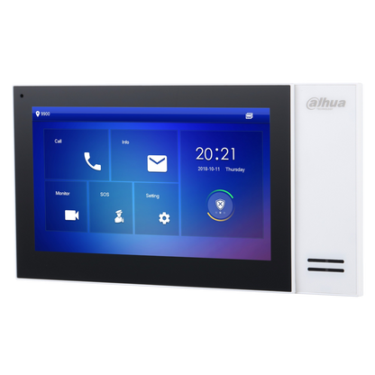 DAHUA Video Door Entry VTH2 Series Indoor Monitor IP Economy 7 Inch Touchscreen