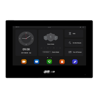 DAHUA Video Door Entry VTH5 Series Indoor Monitor IP Wi-Fi Android 7 Inch Touchscreen