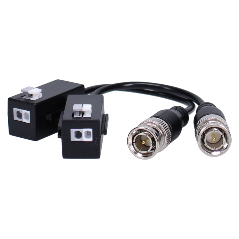 DAHUA HDCVI 4K Passive Video Transceiver Balun PFM800-4K Pigtail Design (Pack Of 2)