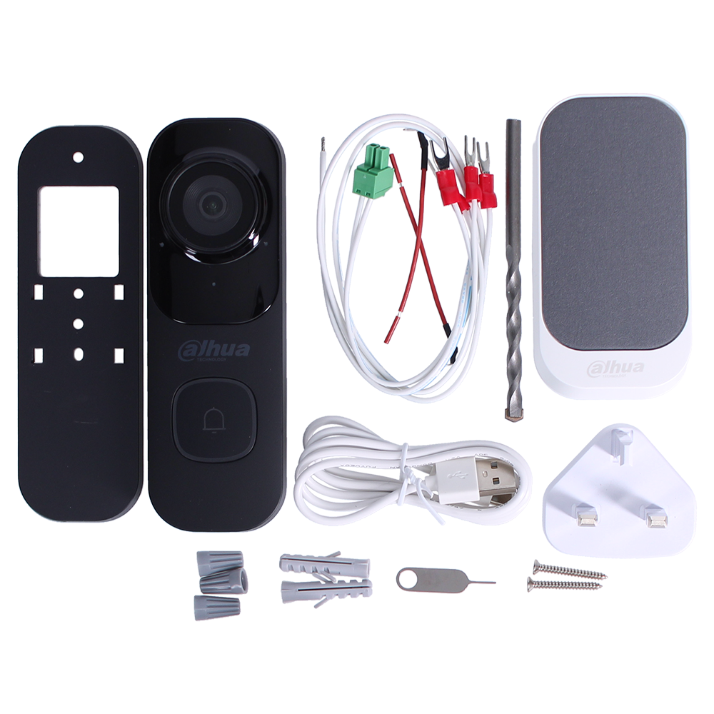 DAHUA Wired Video Doorbell & Wi-Fi Chime VDKP01