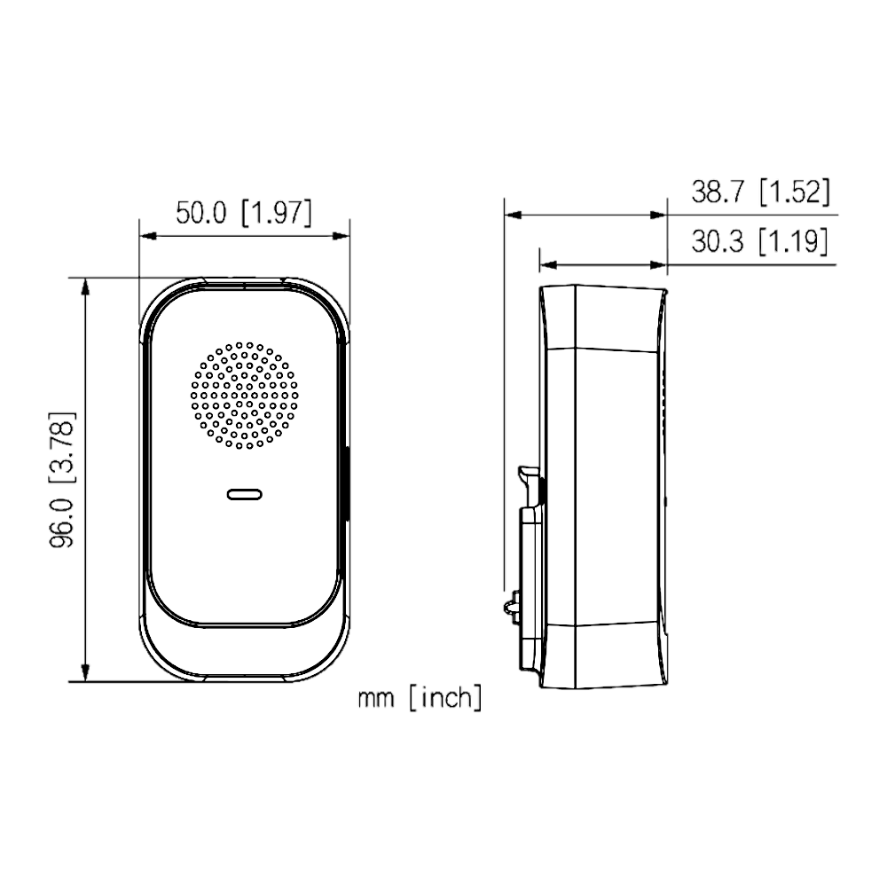 DAHUA Doorbell Chime Wireless DS1AG