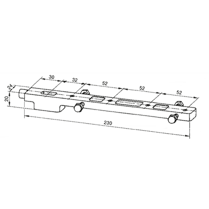 DORMAKABA 7422 Double Action Universal Door Strap