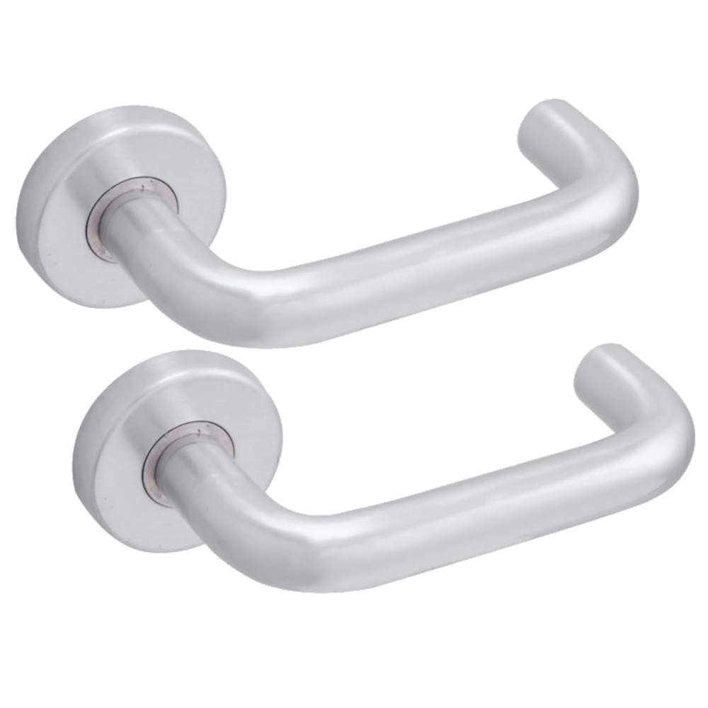 ECLIPSE Lever On Rose RTD Aluminium Handle Set