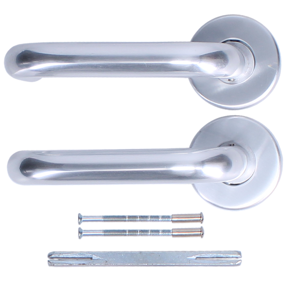 ECLIPSE Lever On Rose RTD Aluminium Handle Set