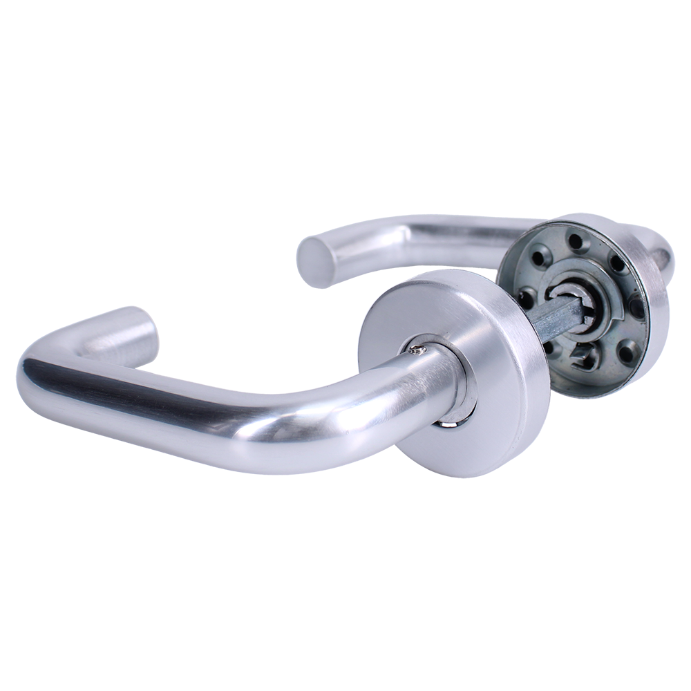 ECLIPSE Lever On Rose RTD Aluminium Handle Set