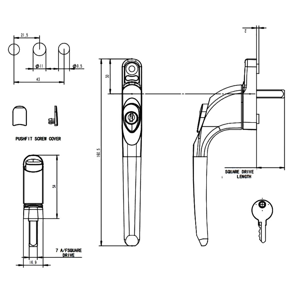 ELITE Espag Inline Handle