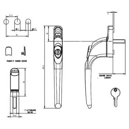 ELITE Espag Inline Handle