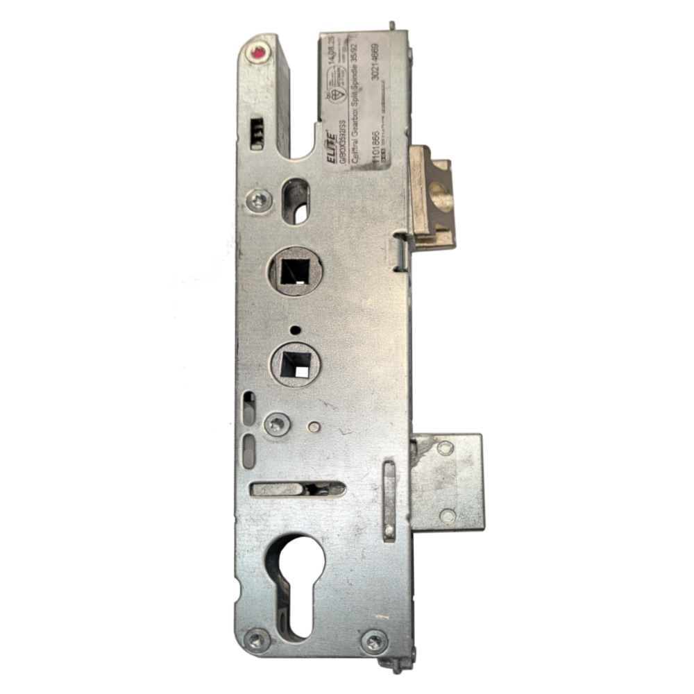 ELITE Lever Operated Latch & Deadbolt Twin Spindle - Centre Case