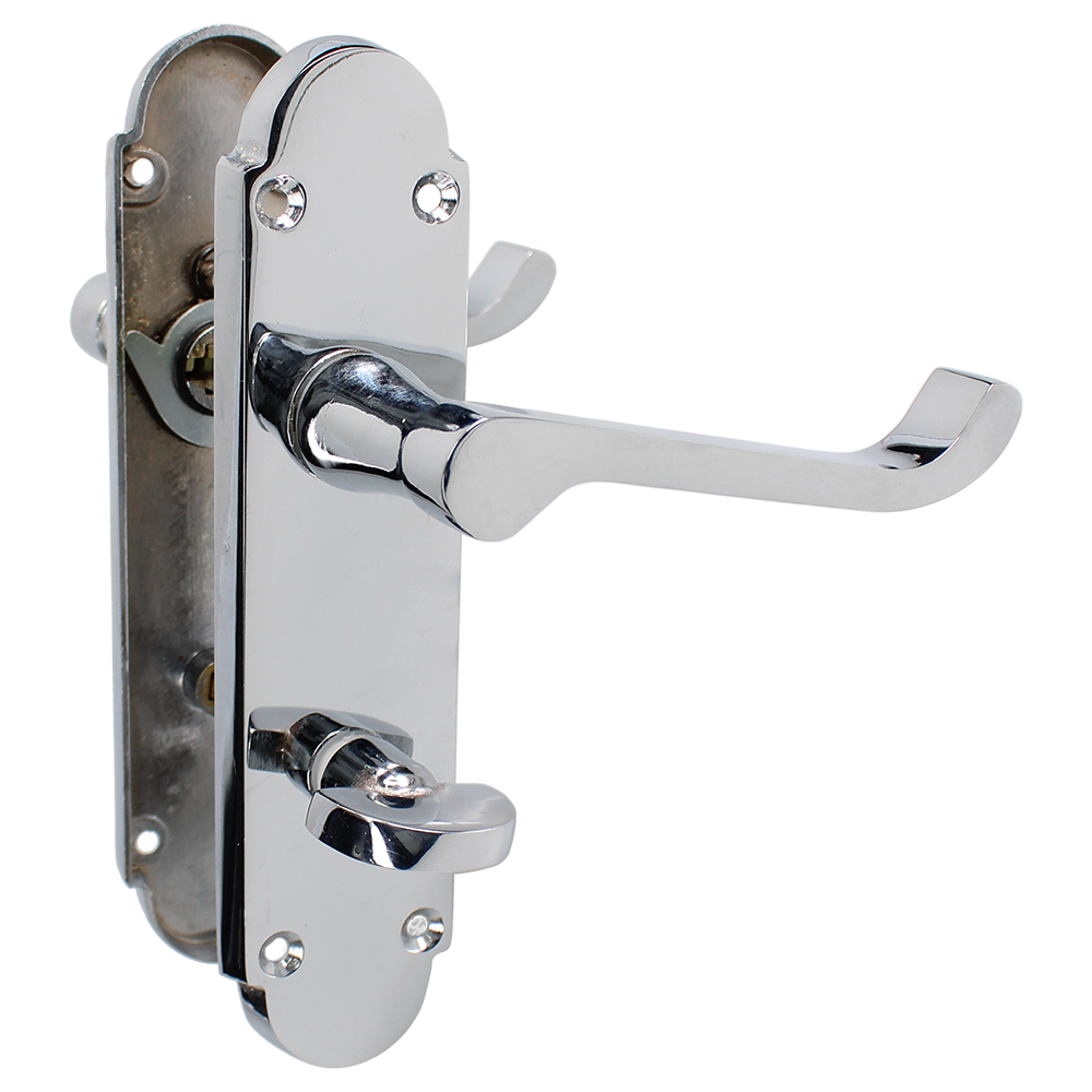 EPSOM Bathroom Plate Door Handles