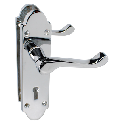 EPSOM Lever Lock Plate Door Handles