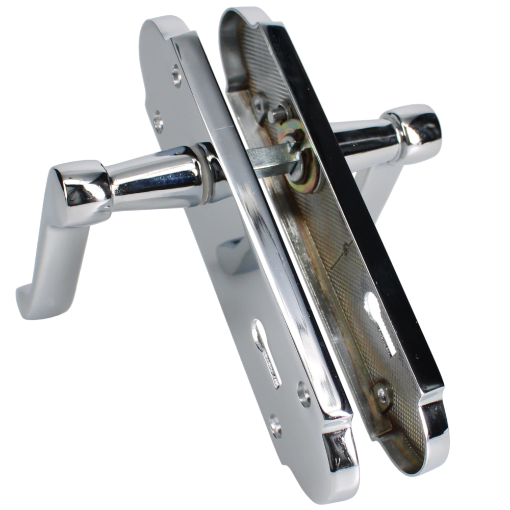 EPSOM Lever Lock Plate Door Handles