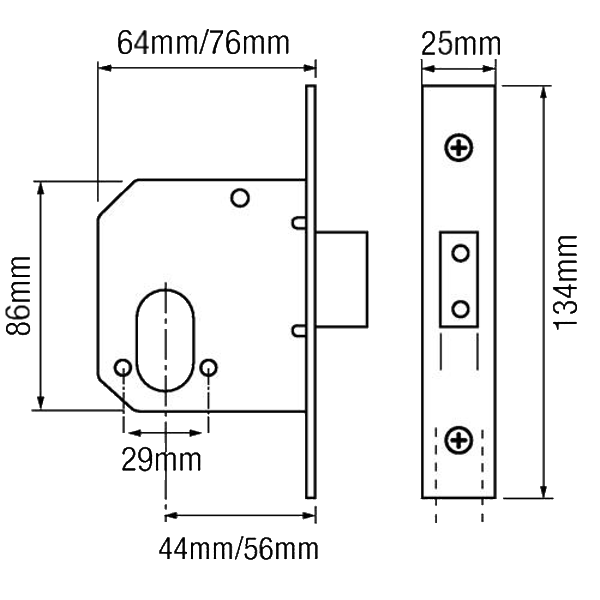 ERA 223 & 323 Oval Deadcase
