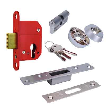 ERA 263 & 363 Fortress BS Euro Deadlock With Cylinder
