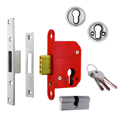 ERA 263 & 363 Fortress BS Euro Deadlock With Cylinder