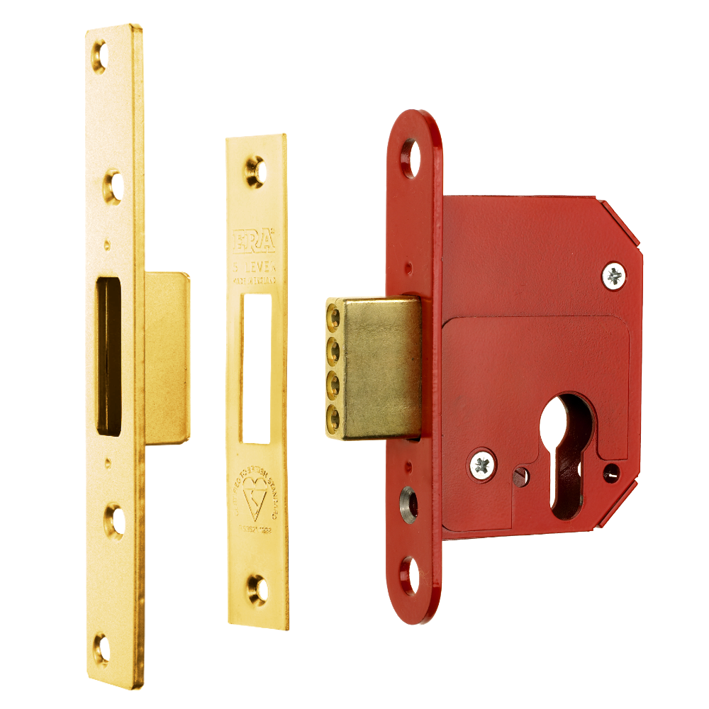 ERA 333 Fortress BS Euro Key & Turn Deadlock With Cylinder