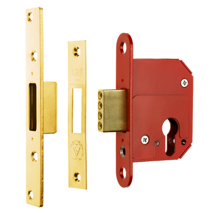 ERA 333 Fortress BS Euro Key & Turn Deadlock With Cylinder