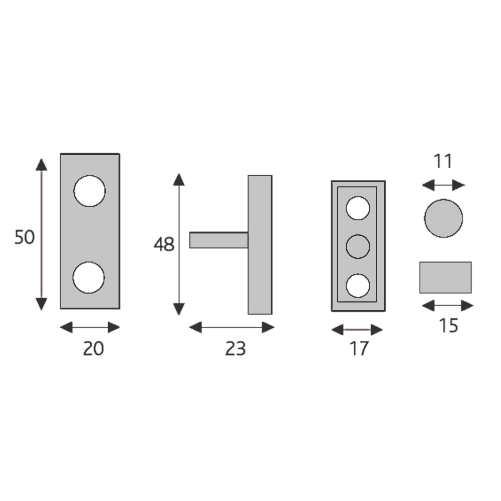 ERA 820 Locking Casement Stay Pin