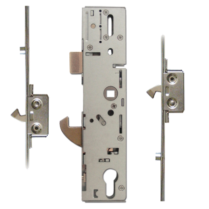ERA 6635 Lever Operated Latch & Hook Split Spindle 16mm - 2 Hook & 2 Roller