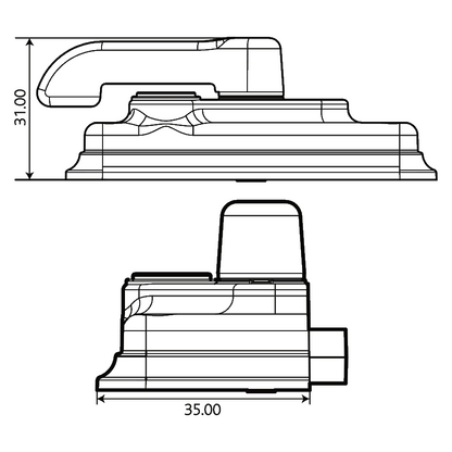 ERA Standard Classic Lever Pivot Lock
