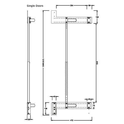 ERA Lockdown Door Barricade for Single Doors