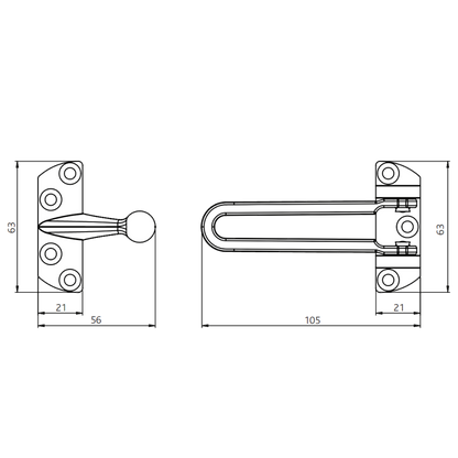 ERA TS003 Certified Door Restrictor