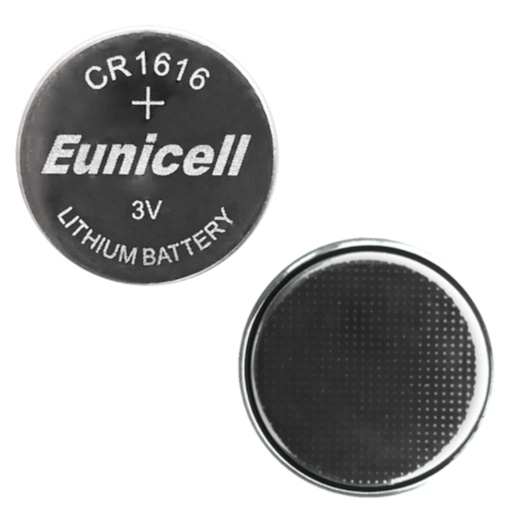 EUNICELL 3V CR1616 Button Cell Battery (5 PER CARD)