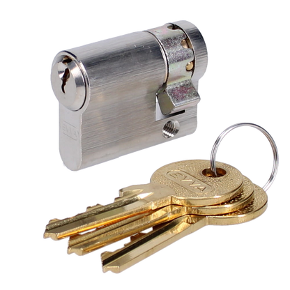 EVVA A5 HZ Euro Half Cylinder With Adjustable Cam KD