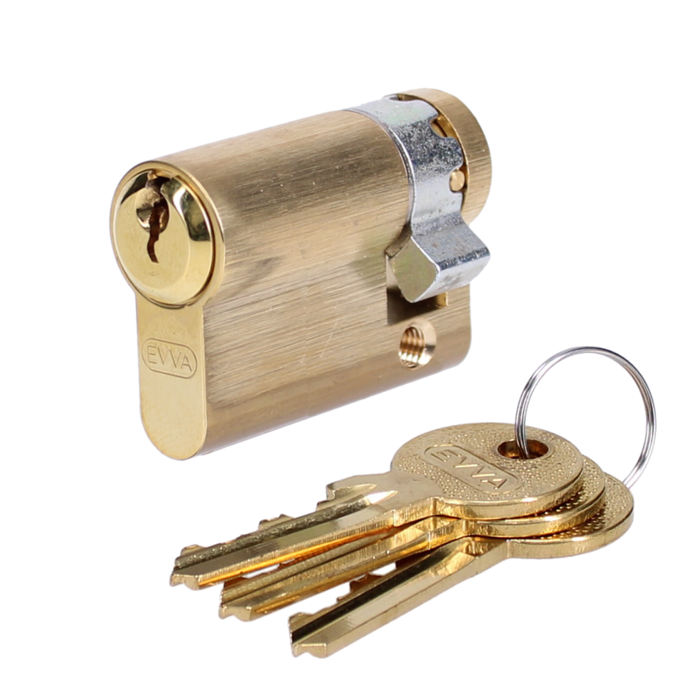 EVVA A5 HZ Euro Half Cylinder With Adjustable Cam KD