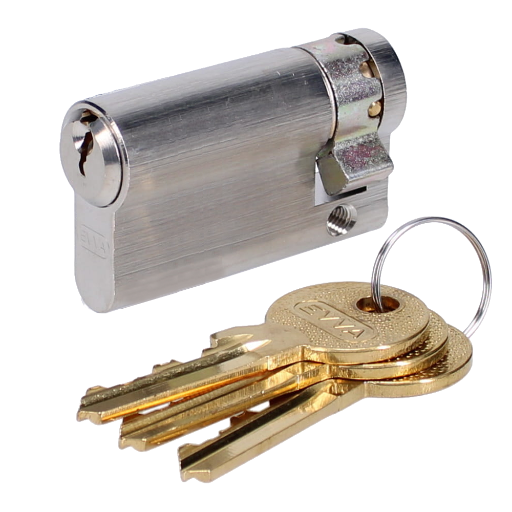 EVVA A5 HZ Euro Half Cylinder With Adjustable Cam KD