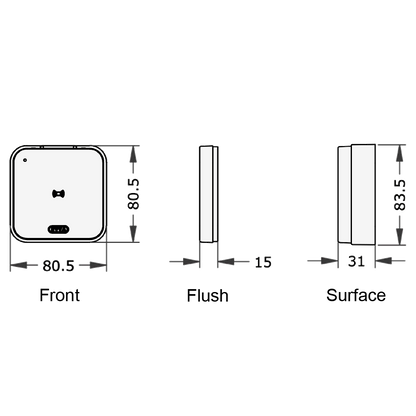 EVVA AirKey Proximity Wall Reader