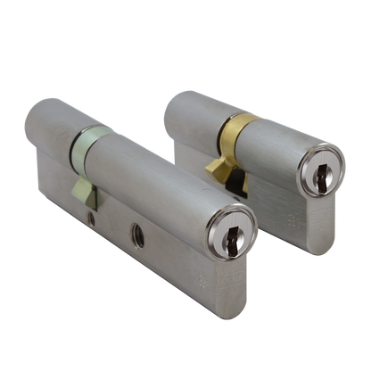 EVVA ICS L111 & S363 Keyed Alike Banham Cylinders Keyed To Differ Set