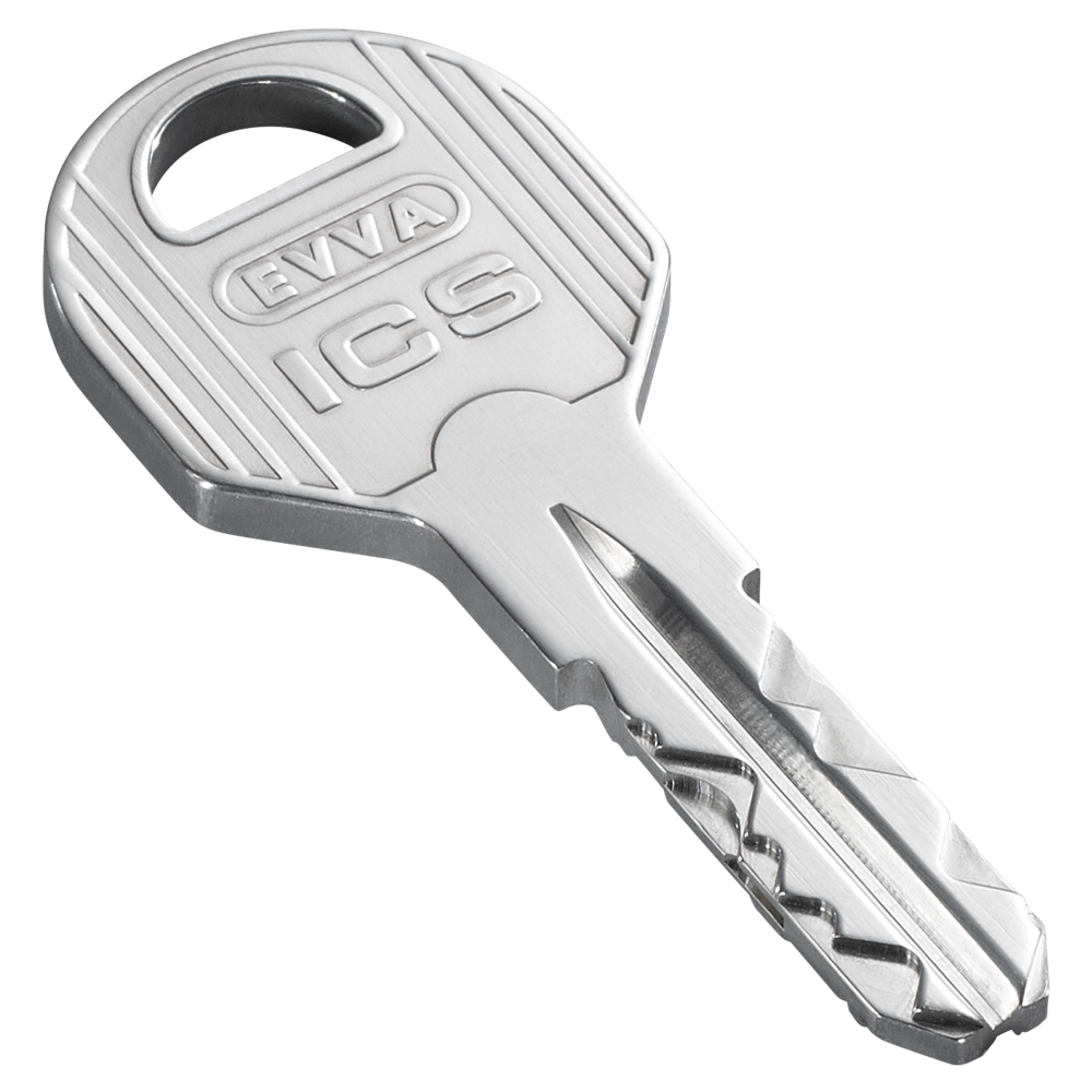 EVVA ICS KDZ Euro Key & Turn Cylinder Keyed To Differ 3 Keys TS007 3*