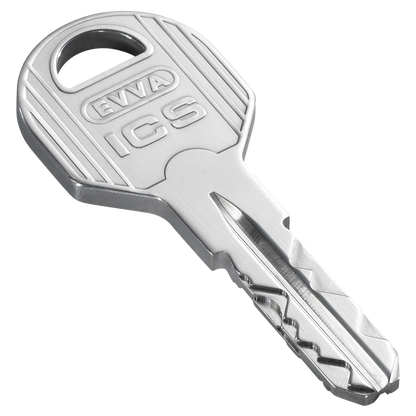 EVVA ICS KDZ Euro Key & Turn Cylinder Keyed To Differ 3 Keys TS007 3*